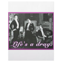 Life's a Drag Custom Letterhead