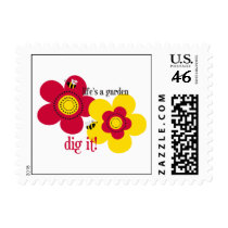 Life's A Garden Postage Stamp