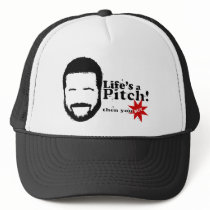 Lifes a Pitch! hats by meatloaf Lifes a Pitch! hats