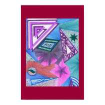 Lifes a triangle posters