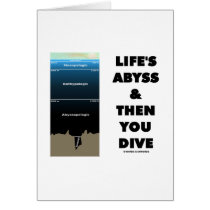 Life's Abyss And Then You Dive (Pelagic Zone) Cards