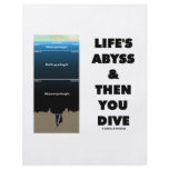 Life's Abyss And Then You Dive (Pelagic Zone) flyers