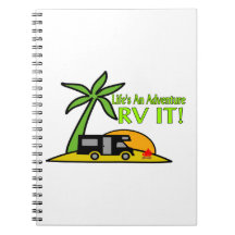 Life's An Adventure So RV It Notebooks