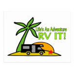 Life's An Adventure So RV It Postcards