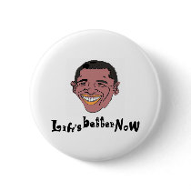 Life's Better Now buttons