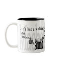 'Life's but a Walking Shadow' Shakespeare Mug
