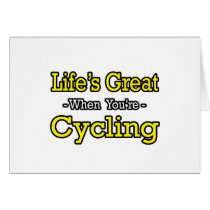 Life's Great...Cycling Cards