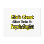 Life's Great...Psychologist postcards