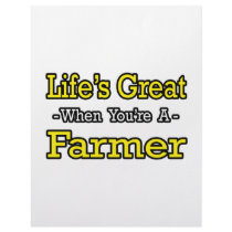 Life's Great When You're a Farmer Personalized Letterhead