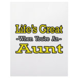 Life's Great When You're an Aunt Customized Letterhead