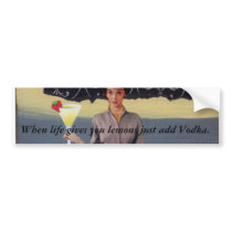 Life's Lemons Bumper Sticker bumper stickers