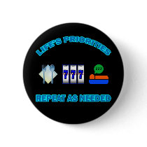 LIFE'S PRIORITIES PINS