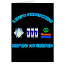 LIFE'S PRIORITIES CARDS
