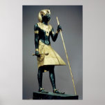 Lifesize statuette of the king print