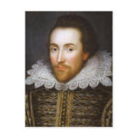 Lifetime Portrait of Shakespeare Post Cards