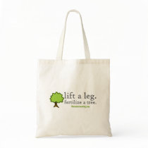Lift a leg. Fertilize a tree. Bag