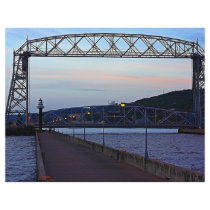 Lift bridge in the Morning Custom Flyer