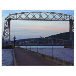 Lift bridge in the Morning flyers