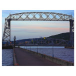 Lift bridge in the Morning letterhead