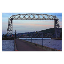 Lift bridge in the Morning Stationery