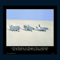 Lifting Bodies on Rogers Dry Lakebed posters by Space_Exploration Lifting Bodies on Rogers Dry Lakebed posters