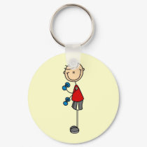 Lifting Weights Tshirts and Gifts keychains by stick_figures Lifting Weights Tshirts and Gifts keychains
