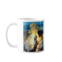 Liftoff of the Apollo 11 Saturn V Space Vehicle Coffee Mug