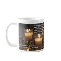 Light A Candle mugs