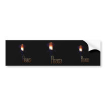 Light a Lantern for Peace bumper stickers