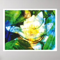 Light Abstract 11: Temple of the Heart Print