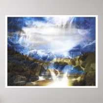 Light Abstract 13: Love's Abyss Print