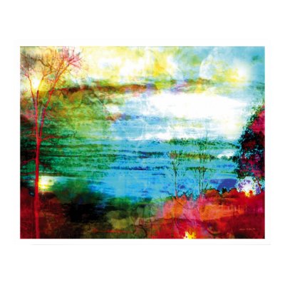 Light Abstract 5: Only This Love Print by New_World_Creations