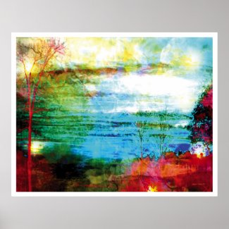 Light Abstract 5: Only This Love Print