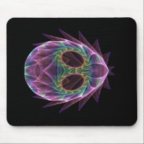 Light Alien Mask Mousepad mousepads