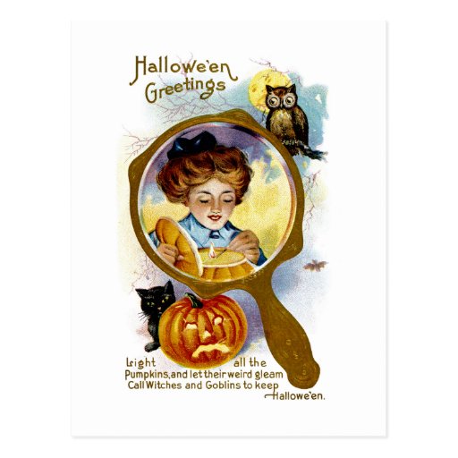 Light all the Pumpkins! Postcard