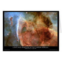 Light and Shadow in the Carina Nebula Cards