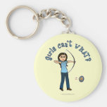 Light Archery in Blue Key Chains