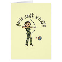 Light Archery in Camouflage Cards