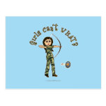 Light Archery in Camouflage Post Card