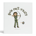 Light Archery in Camouflage Vinyl Binder