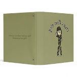 Light Army Woman binders
