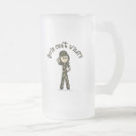 Light Army Woman Coffee Mugs