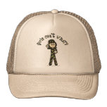 Light Army Woman Mesh Hat