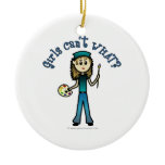 Light Artist Girl Ornaments