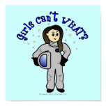 Light Astronaut Girl Poster