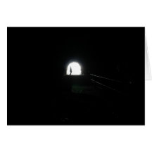 light at the end of the tunnel - notecard