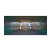 Light at the End Stretched Canvas Prints
