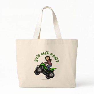 Light ATV | Four Wheeling Girl Canvas Bags