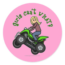 Light ATV | Four Wheeling Girl stickers