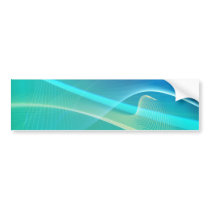 Light Aura: Abstract Artwork: Bumper Sticker